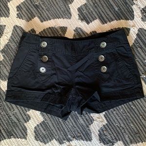 Black shorts from Express.